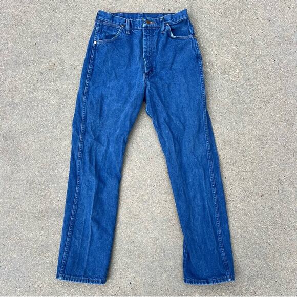 Wrangler 14MWZ high Rise Wedgie Fit Cowgirl Western Jeans 11x30 - Picture 3 of 5